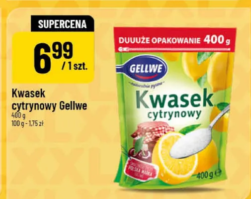 Kwasek cytrynowy promocja w POLOmarket