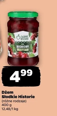 Dżem Słodkie Historie promocja w Netto