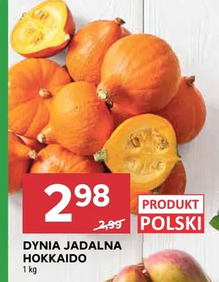 Dynia jadalna Hokkaido promocja w Stokrotka
