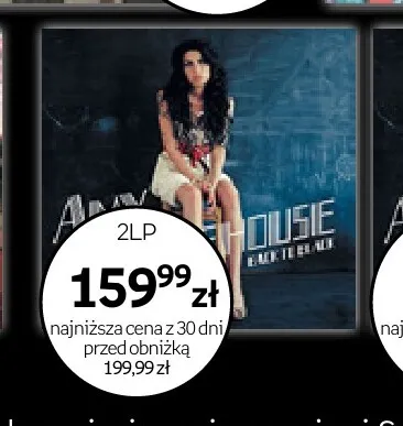 Płyta winylowa Amy Winehouse Back to Black 2LP promocja w Empik