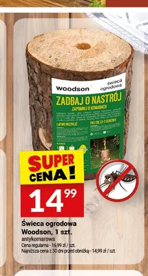 Świeca ogrodowa Woodson promocja w Twój Market