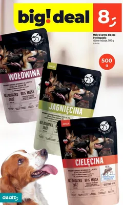 Mokra karma wołowina promocja w Dealz