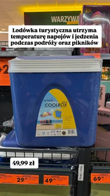 Lodówka turystyczna ConnaBride Coolbox CB24 promocja w Biedronka