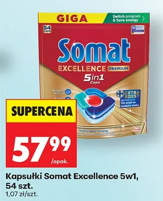 Kapsułki Excellence 5w1 promocja w Biedronka