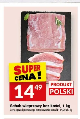 Schab wieprzowy bez kości promocja w Twój Market