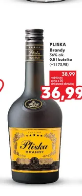 Brandy Pliska promocja w Kaufland