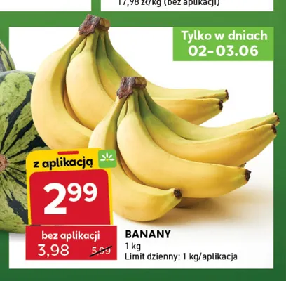 Banany promocja w Stokrotka
