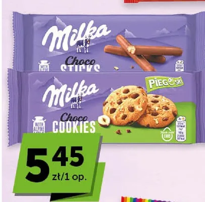 Ciastka Milka Choco Cookies promocja w Euro Sklep