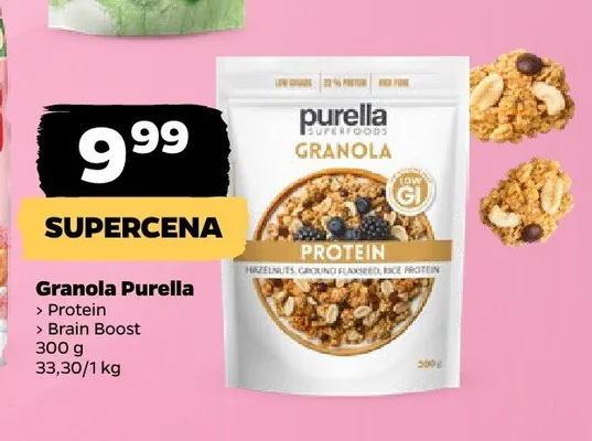 Granola Brain Boost Purella promocja w Netto