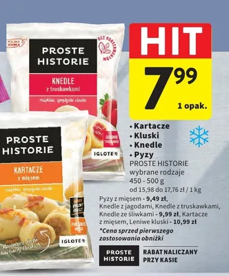 Knedle ze śliwkami Proste Historie promocja w Intermarche