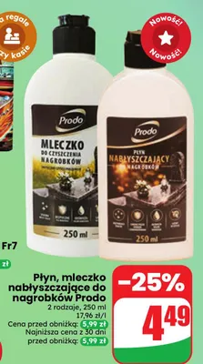 Płyn nabłyszczający do nagrobków Prodo promocja w Dino
