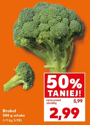 Brokuł promocja w Kaufland