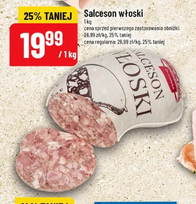 Salceson włoski Pekpol promocja w POLOmarket
