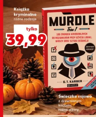 Książka kryminalna promocja w Kaufland
