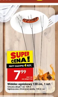 Widelec ogniskowy 130 cm promocja w Twój Market