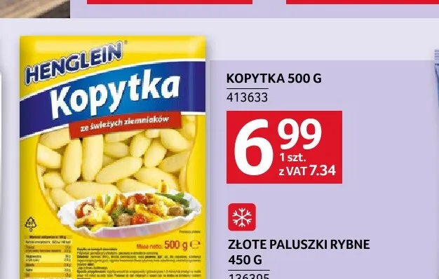 Kopytka Henglein promocja w Selgros