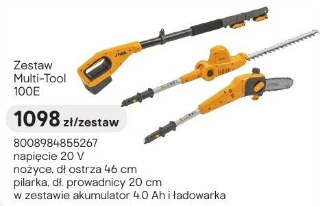 Zestaw Multi-Tool 100E promocja w Castorama