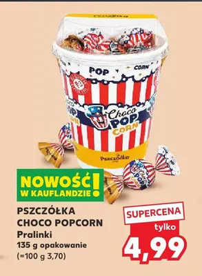 Pralinki Choco Popcorn Pszczółka promocja w Kaufland