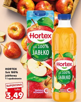 Sok 100% jabłkowy promocja w Kaufland