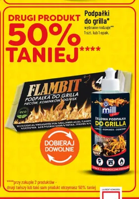 Podpałka do grilla Flambit promocja w POLOmarket