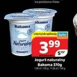 Jogurt naturalny Bakoma promocja w Delfin