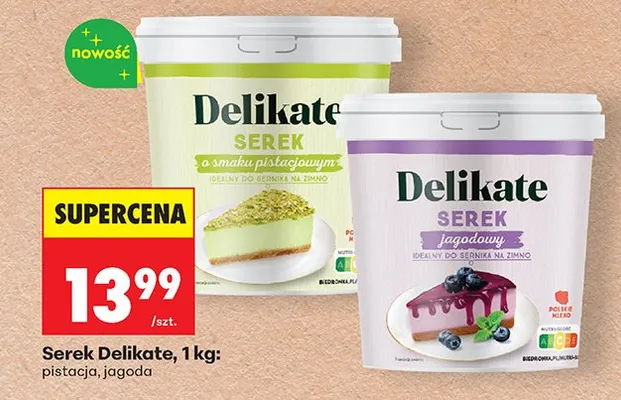 Serek jagodowy promocja w Biedronka