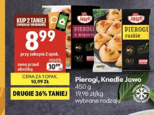 Knedle Jawo promocja w Delikatesy Centrum