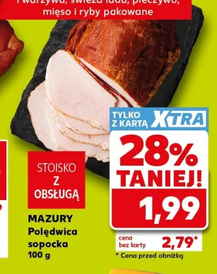 Polędwica sopocka Mazury promocja w Kaufland