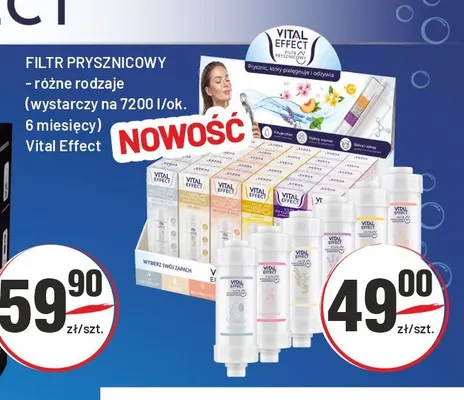 Filtr prysznicowy Vital Effect promocja w Sedal
