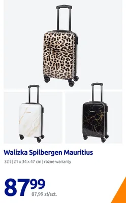 Walizka Spilbergen Mauritius promocja w Action