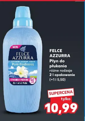 Płyn do płukania Felce Azzurra promocja w Kaufland
