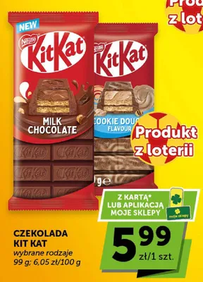 Czekolada Kit Kat Cookie Dough Flavour promocja w Groszek