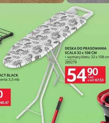 Deska do prasowania Scala 32x108 cm promocja w Selgros