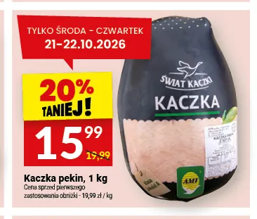 Kaczka pekin Świat Kaczki promocja w Twój Market
