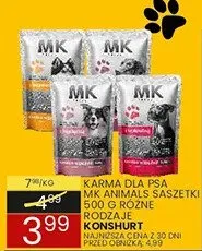 Saszetka 100g dla psa lub kota promocja w Wafelek