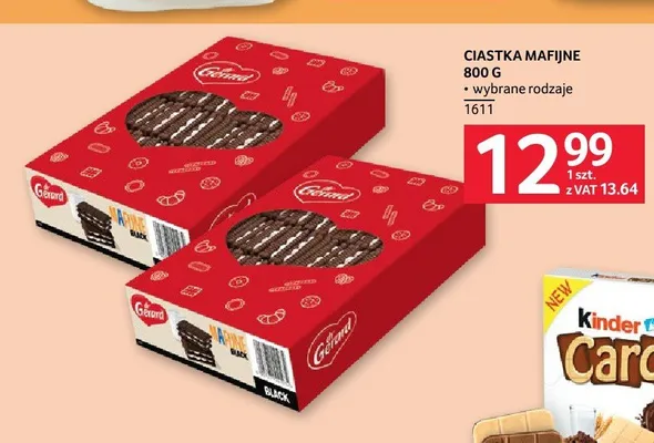 Ciastka mafijne Gérand promocja w Selgros
