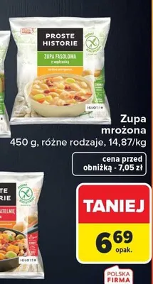 Warzywa na patelnię mrożone różne rodzaje promocja w Carrefour Market