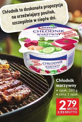 Chłodnik warzywny Mlekpol promocja w Makro