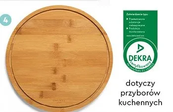 Deska okrągła ø śr. 31 cm promocja w Biedronka