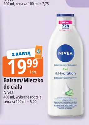 Balsam do ciała Nivea promocja w Leclerc