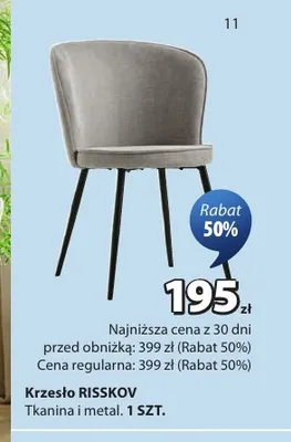 Krzesło Risskov promocja w Jysk