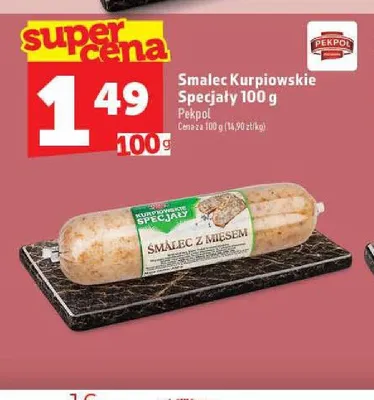 Smalec Kurpiowskie Specjały Pekpol promocja w TOPAZ