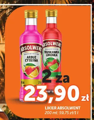 Likier Absolwent Arbuz Cytryna promocja w ABC