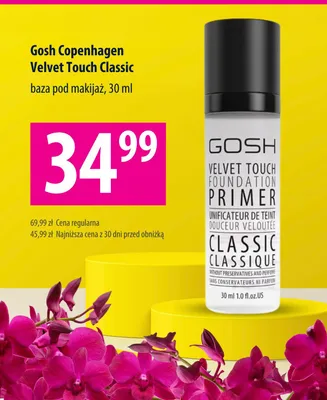 Baza pod makijaż Gosh Copenhagen Velvet Touch Classic promocja w Hebe