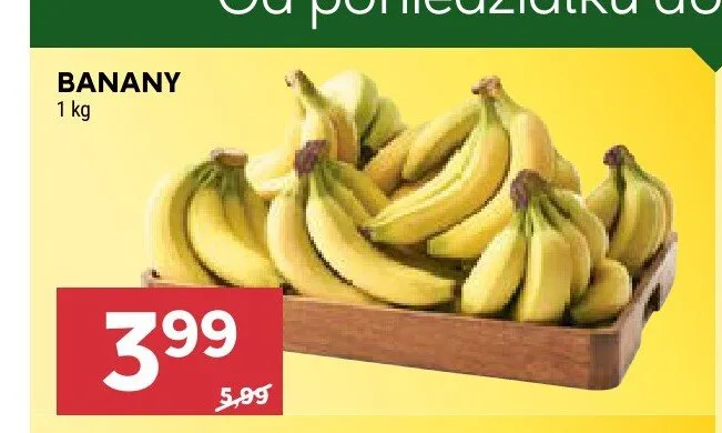 Banany promocja w Stokrotka