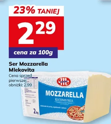 Ser Mozzarella promocja w Hitpol