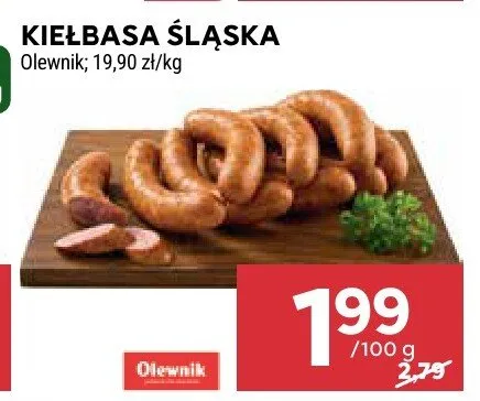 Kiełbasa śląska promocja w Stokrotka