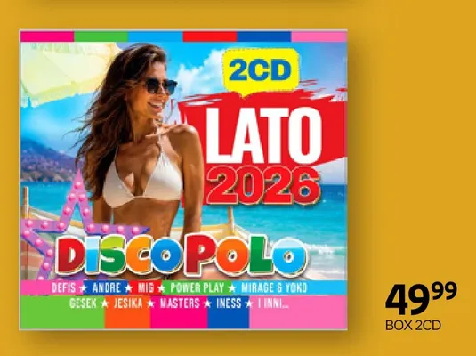 Płyta CD Lato 2026 Disco Polo promocja w Empik