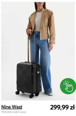 Walizka kabinowa Nine West promocja w eobuwie.pl