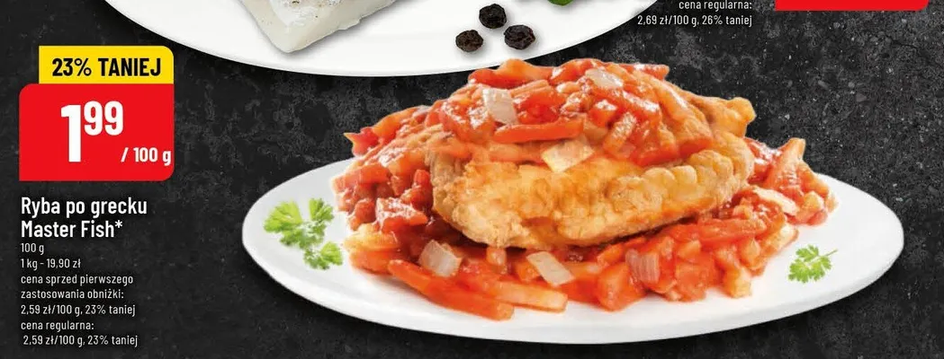 Ryba po grecku promocja w POLOmarket